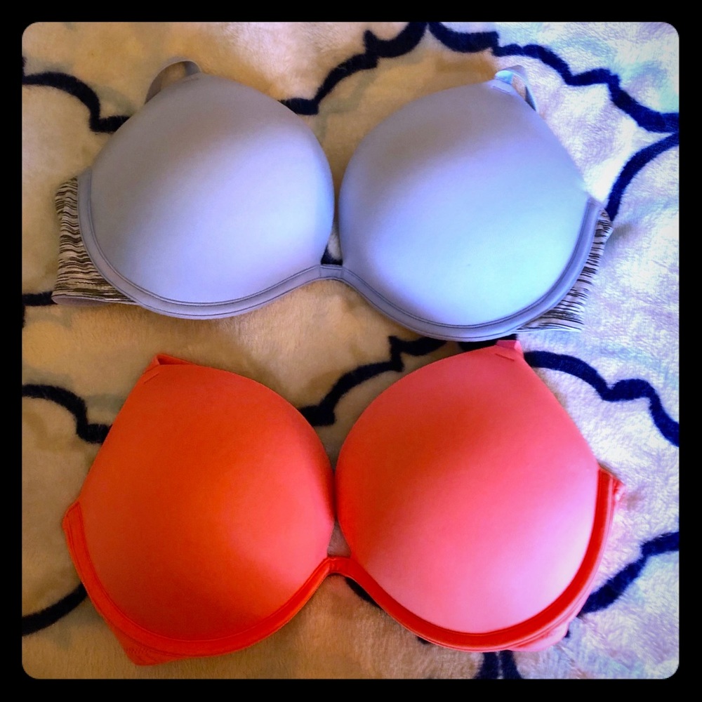 Pink bras